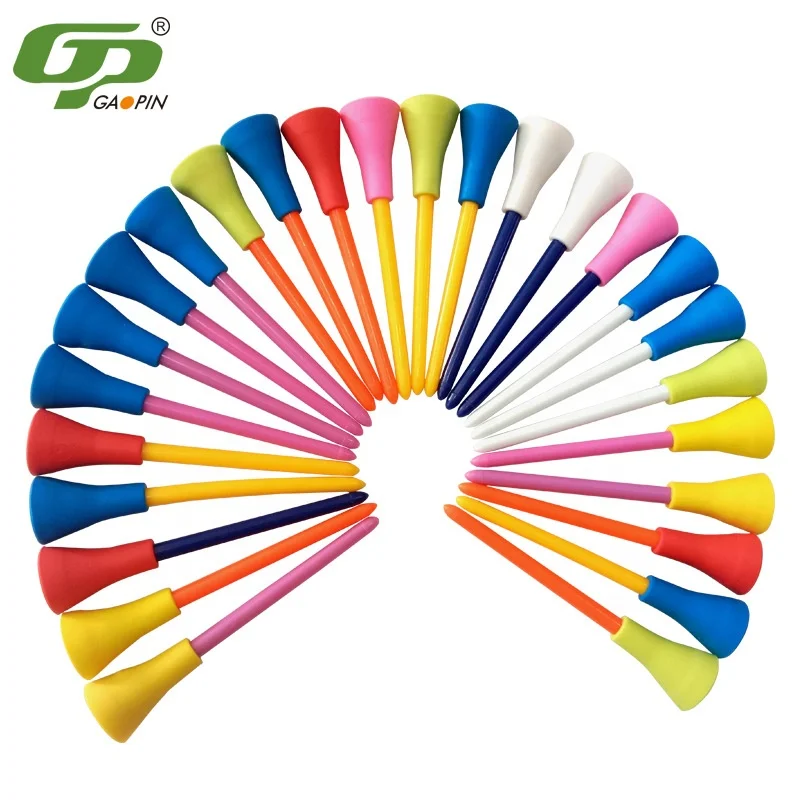 

Hot Selling High Quality Tee Golf Plastic Professional Colorful Golf Accessories Custom Golf Tee, Various color