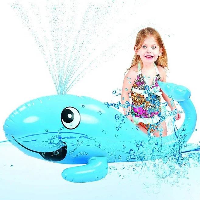 2020 summer funny unicorn dinosaur toys inflatable whale splash toys for kids juguetes toys kids educational jugetes sale