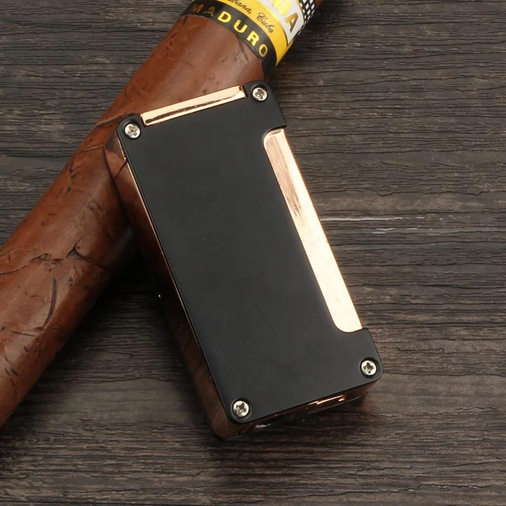 

cheapest products windproof butane classic fashionable lighter, Black