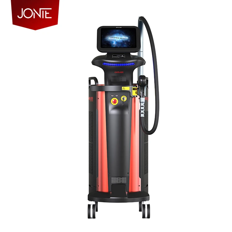 

755 1064 808 Nm Laser Hair Removal Professional Three Wavelength Laser Epilator Hair Removal Machine