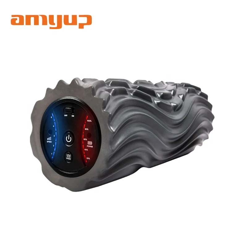 

Amyup high density electric foam roller Gym Fitness equipment, Blue, red, purple, pink, customized color