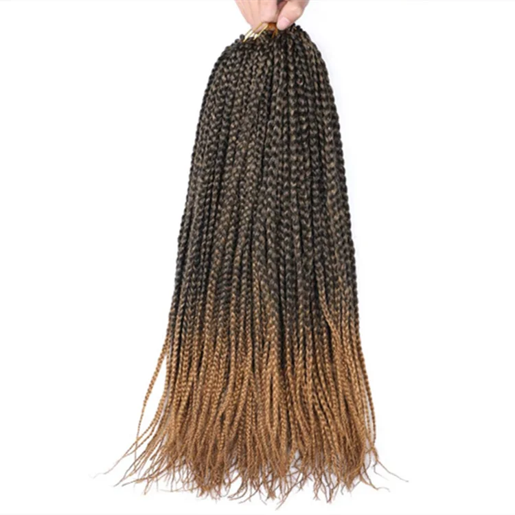 

22 inches 3 strand braided crochet hair