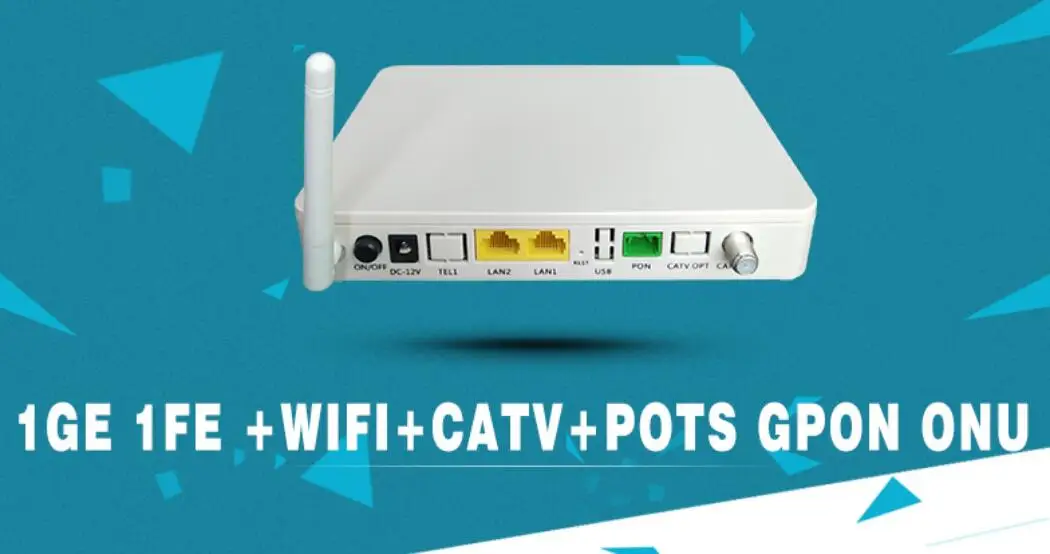 factory direct sale epon onu pl-e8002wcp 2port 1ge 1fe wifi catv