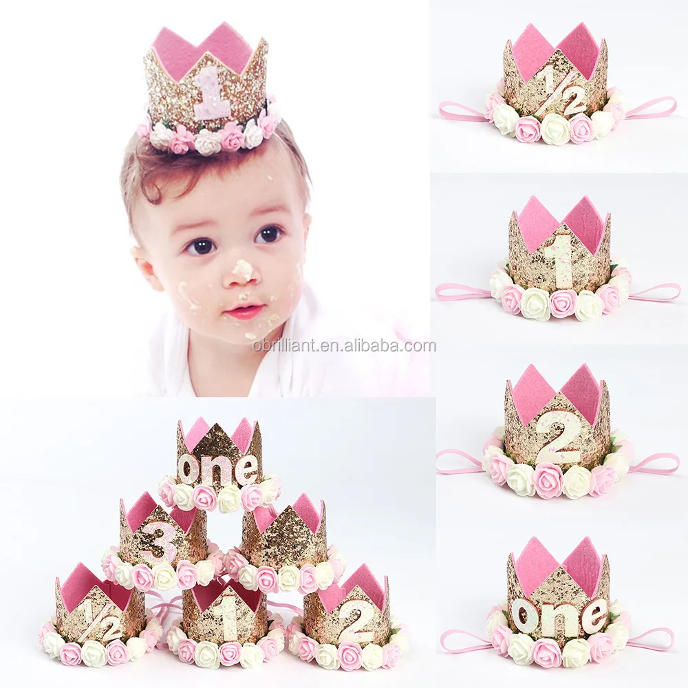 Crown Birthday Headband