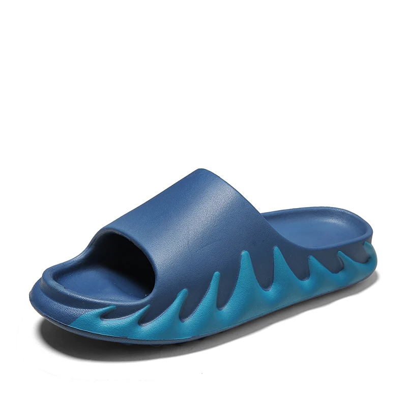 

summer fashion 2021 Beach mens slides custom logo Printed Slides Footwear Slippers of men, Optional