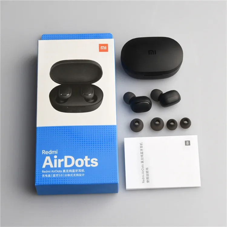 

Free Sample Headsets Original Airdots Wireless Earphones Earbuds 5.0 Noise Cancelling Earbuds Basic Air2 SE Pro Redmi Mi Airdots