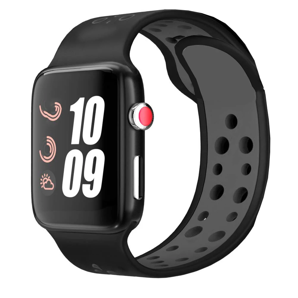 

Watch Band 38mm 40mm 42mm 44mm, Soft Silicone Sport Band silicone watchband leather watchband watchband leather, Multi colors