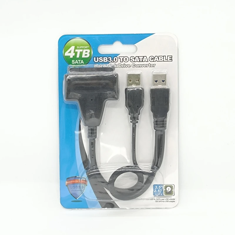 

Sata to USB 3.0 Connector 2 USB Cable Data Transfer Converter