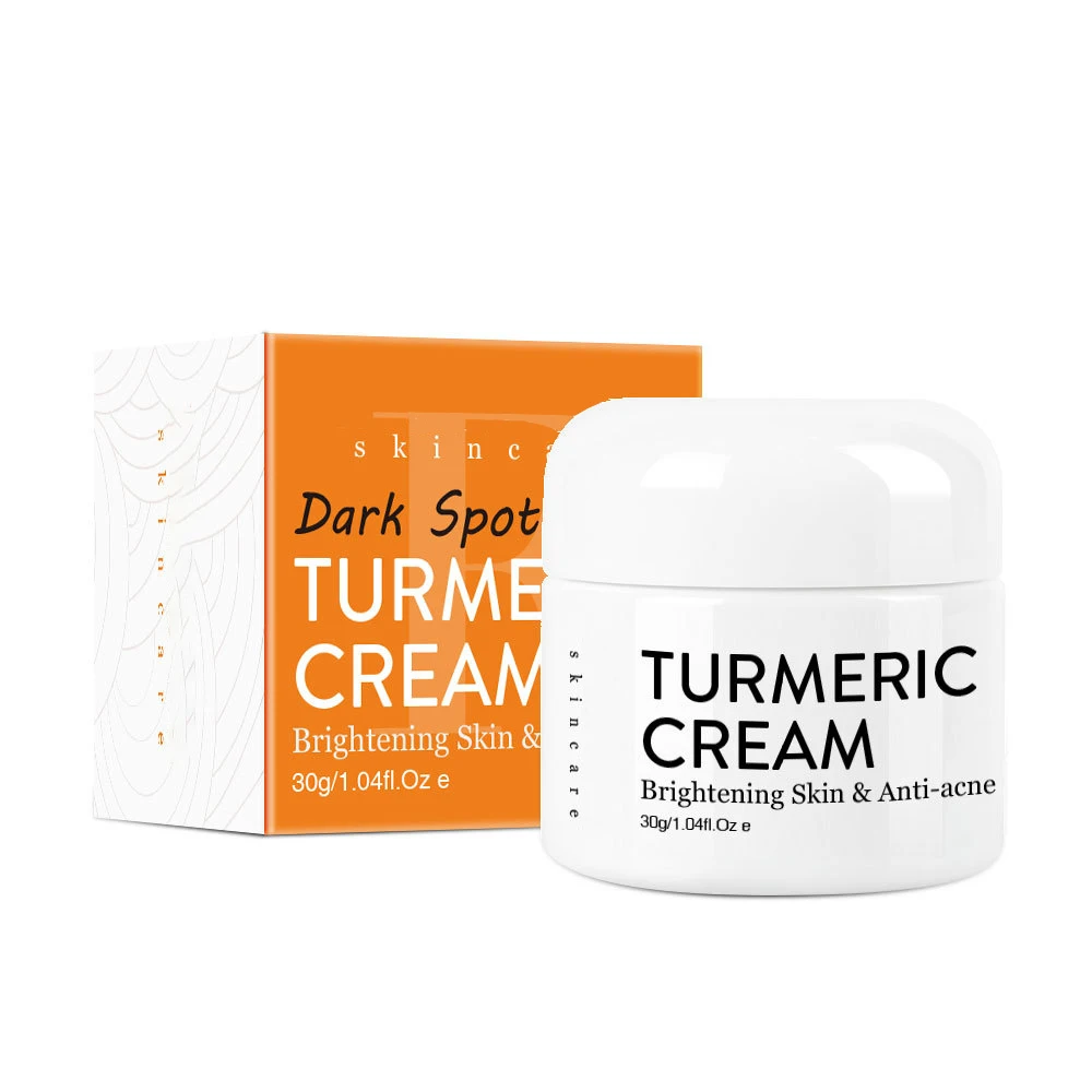 

High Quality Turmeric Cream Acne Removal Anti-aging Lightening Skin Whitening Organic Natural Tumeric Face Cream