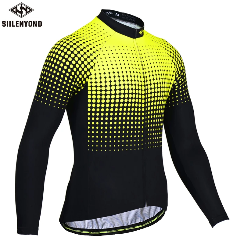 

Keep Warm Winter Cycling Jersey Thermal Fleece MTB Bike Cycling Clothing Racing Bicycle Clothes Maillot