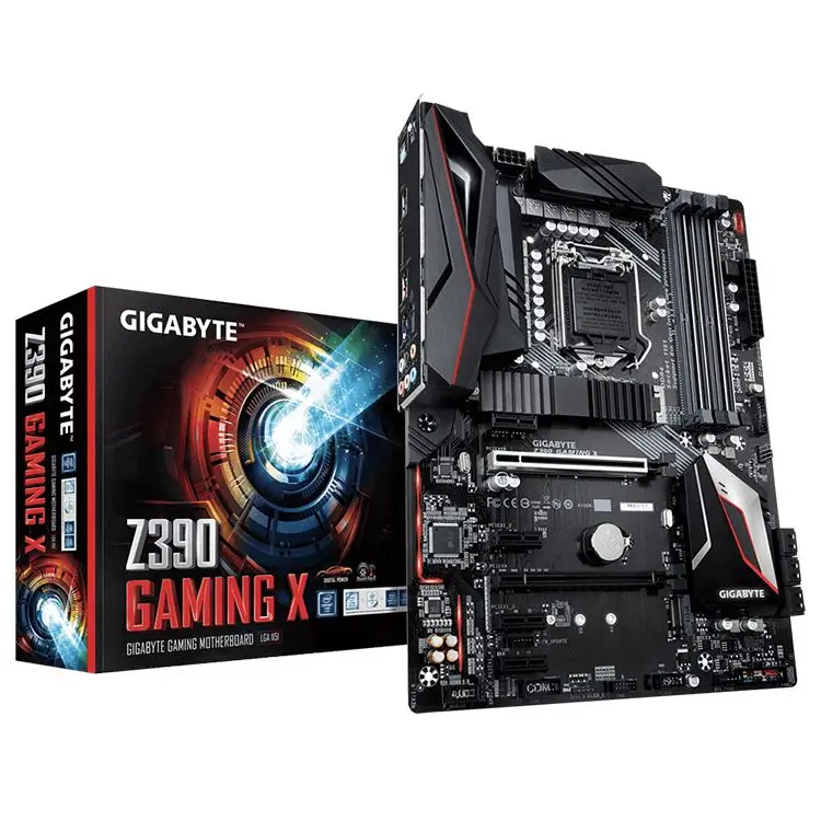 

GIGABYTE Z390 GAMING X with 10+2 Digital PWM Design, 2-Way CrossFire Multi-Graphics Intel Z390 Chipset Gaming Motherboard