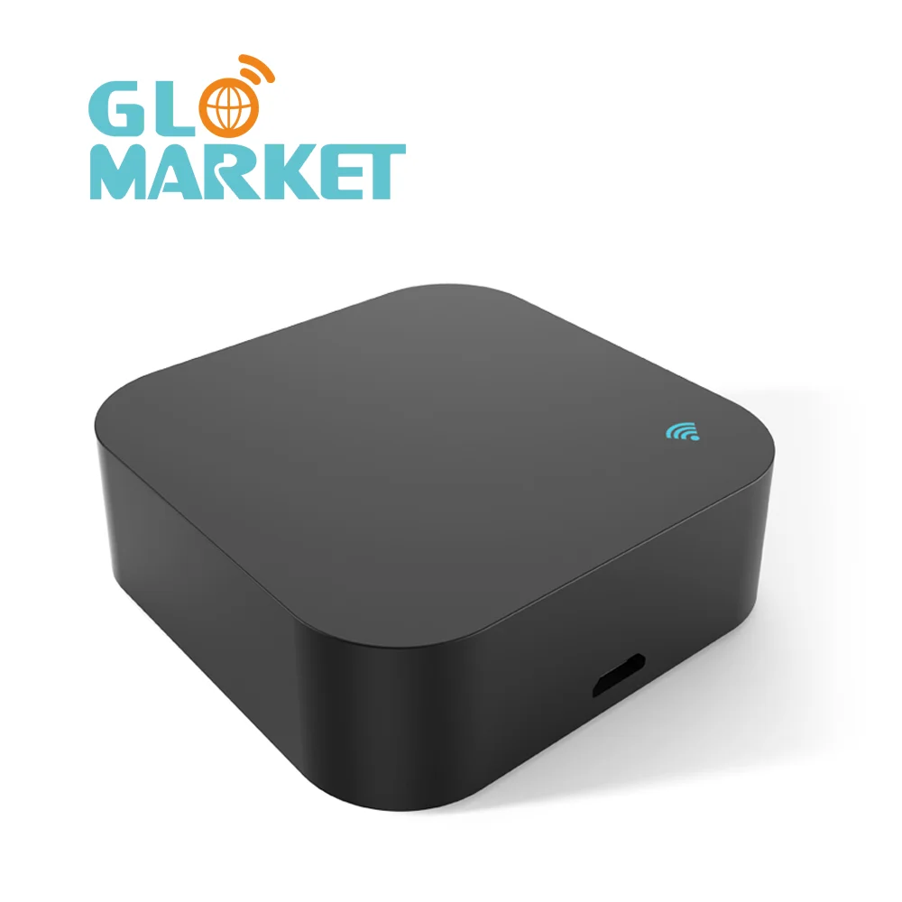 

Glomarket Smart WiFi/Zigbee IR RF Universal Remote Control with Temperature & Humidity Sensor Tuya App Remote Support Alexa Goog