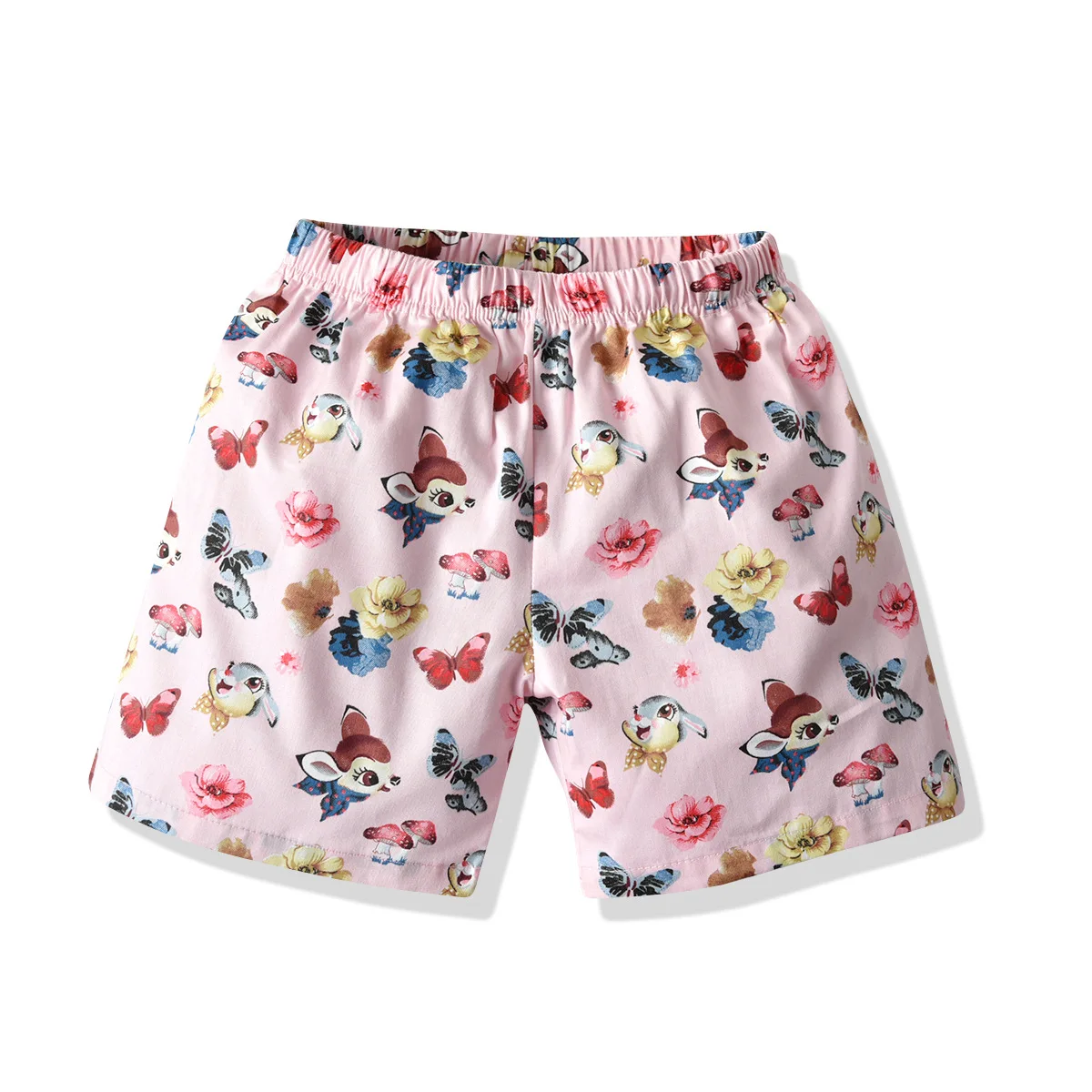 

Girls cartoon summer casual outing cotton shorts