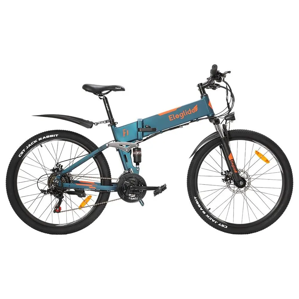 

[ EU Stock] Eleglide F1 26Inch 36V 10.4AH 250W Electric Bike IPX4 Waterproof Max Speed 25 km/h Max Range 85KM