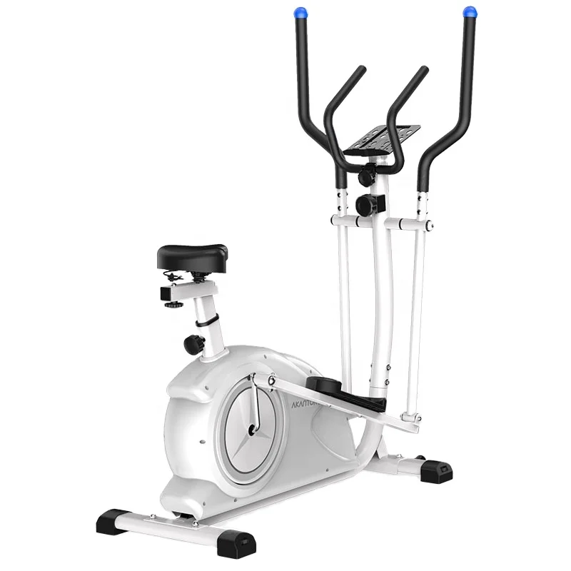 

Factory Indoor Fitness Gym Magnetic resistance Climber Stepping machine Cross Trainer elliptical trainers Cardio exercise bikes, Black or white