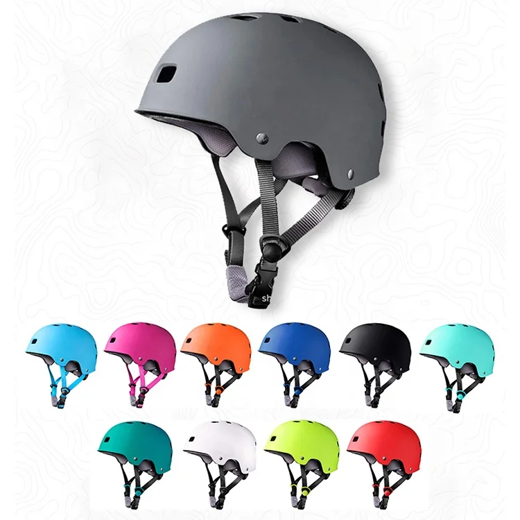 

Kids Adult Cascos de Electric Skateboard Inline Skate Bike Bicycle Scooter Helmet, White, black, blue, green, pink, red, yellow, grey