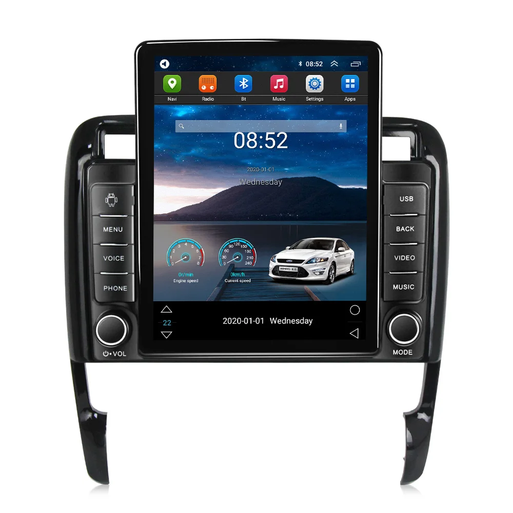 

MEKEDE Android11 auto electronics For Porsche Cayenne I 1 9PA 2002 - 2010 8+128GB Carplay GPS split screen 360 camera car radio