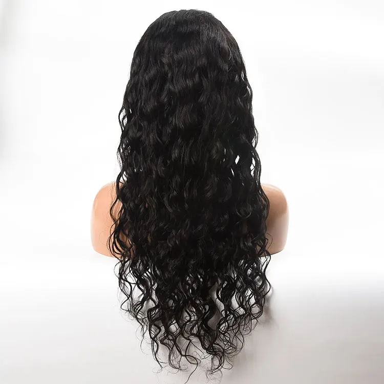 

Wholesale 150% Density 24 Inch Natural Wave Long Swiss Lace Front Wigs, 24 Inch Lace Front Wig