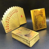 

best selling gold foil poker playing card