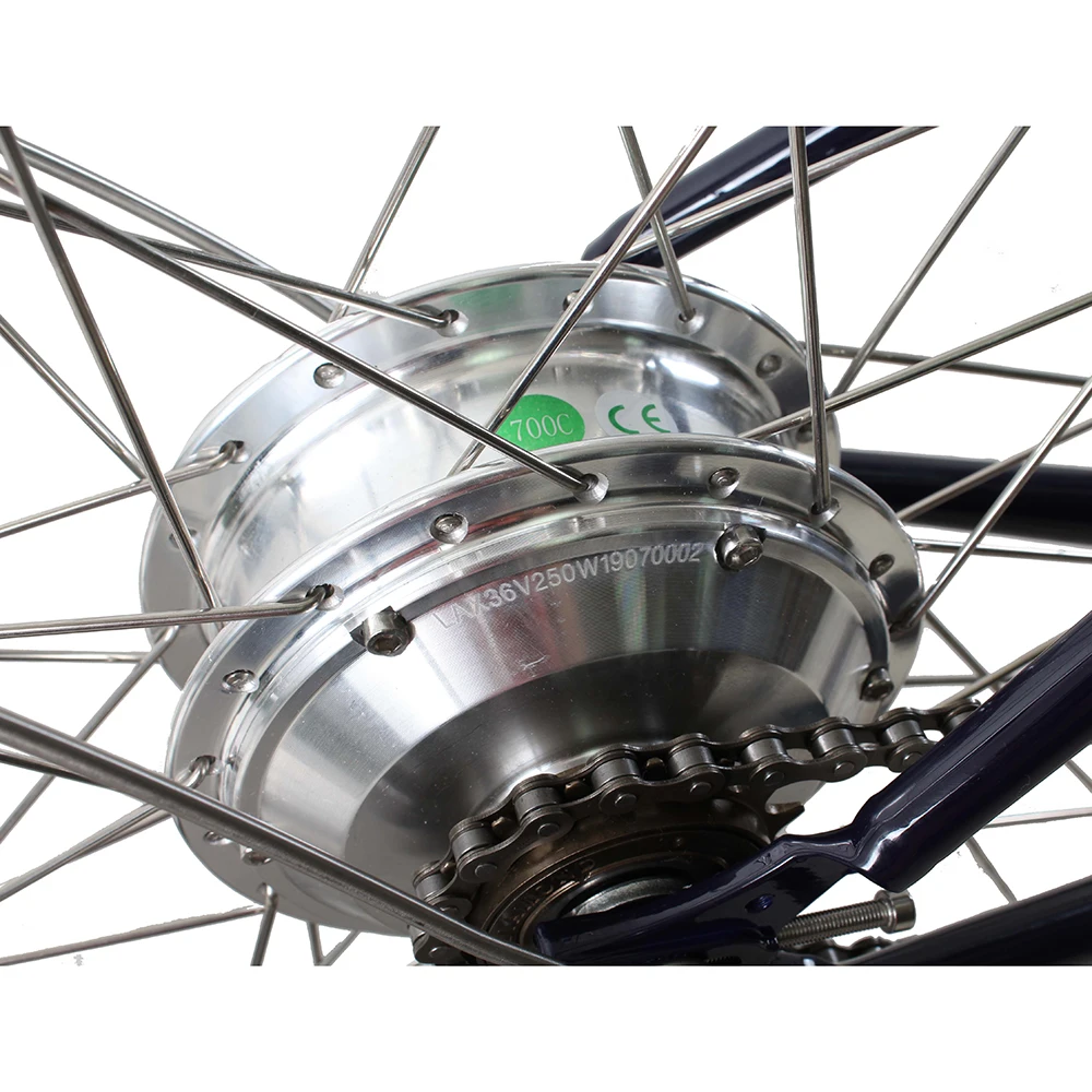 简单的城市设计 700c 固定齿轮自行车电动自行车复古/bicicleta 电力