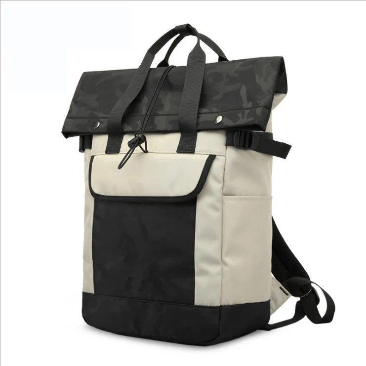 

2021 New design oxford cloth backpack travel camping waterproof backpack men back school for girl, Black, camouflage, beige