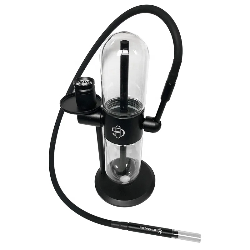 

german hookah shisha portable gravity hookah with pipe led hose shesha hookah