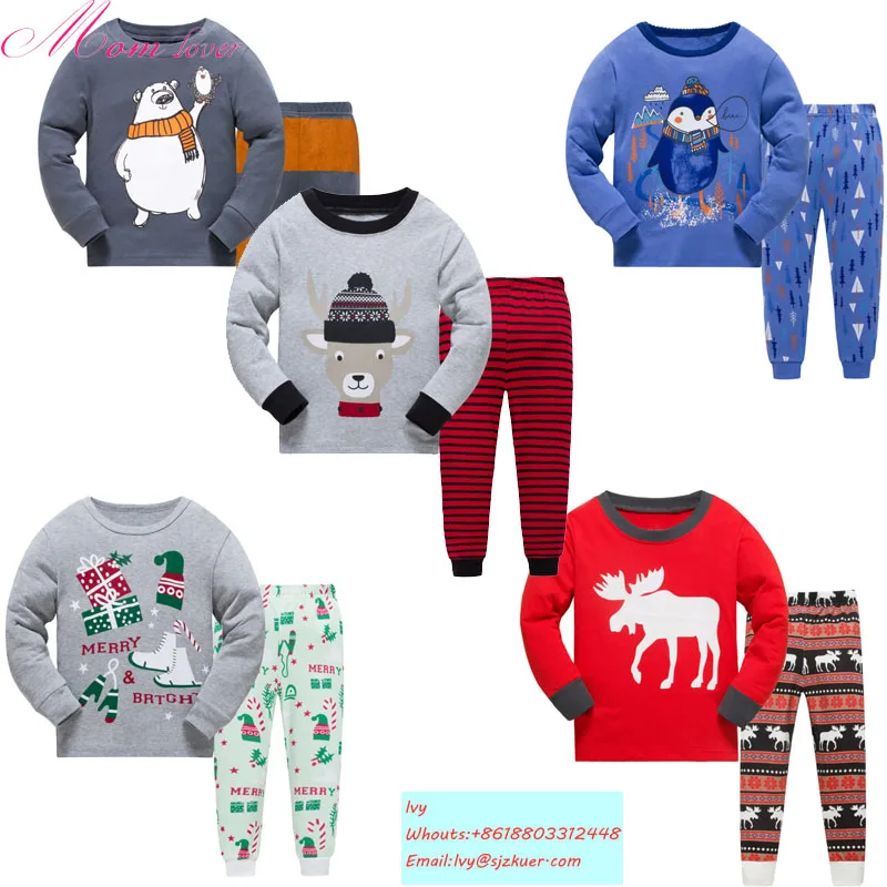 

Wholesale custom print children sleepwear pyjamas fashion pijama kids set girls loungewear suits kid pajamas long sleeve