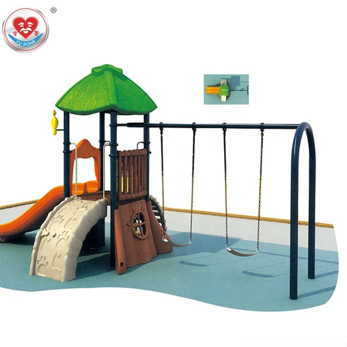 

Small outdoor playground equipment tree house series, Colorful