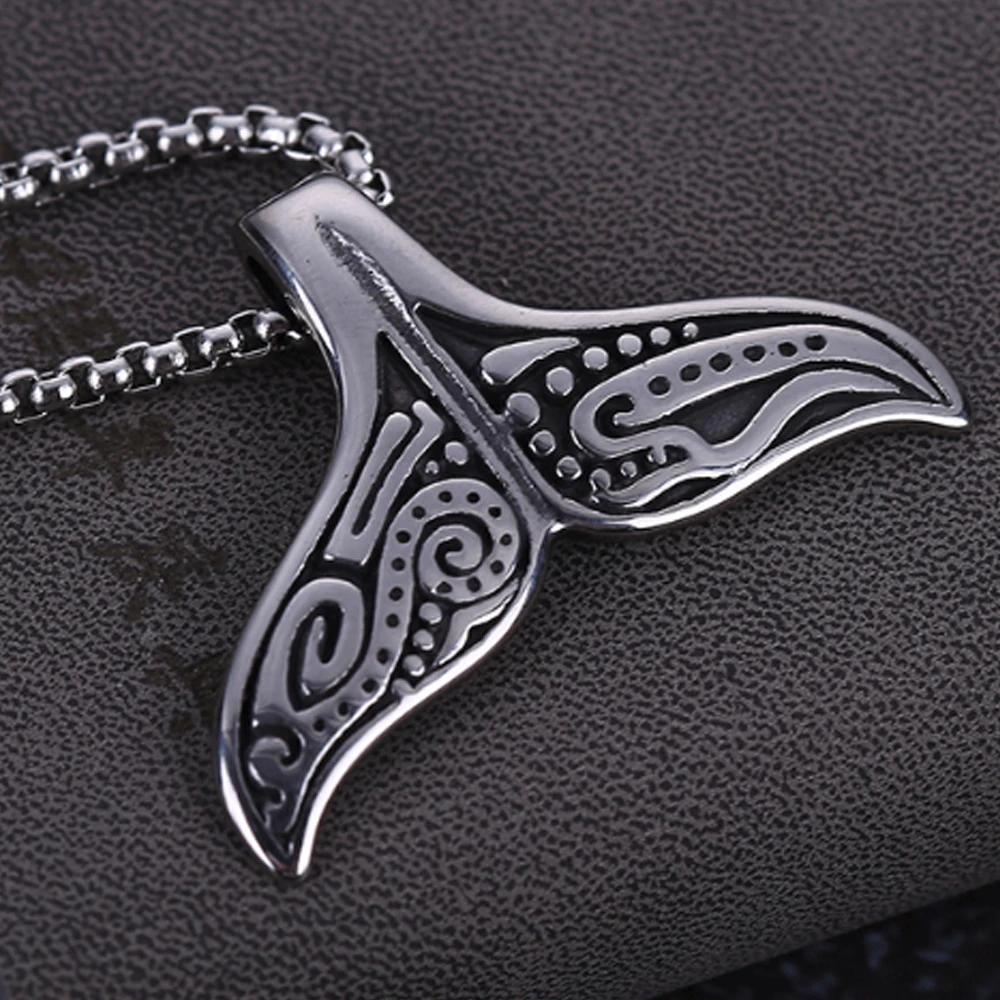 

Stainless steel accessories for fishtail Necklace Pendant for men and women