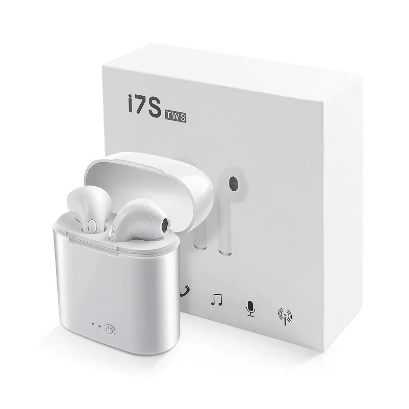 

Economic Version i7s TWS Headphones True Stereo Twins Wireless BT5.0 Earphone tws i7 i7s for promotion free gift, White or custom color