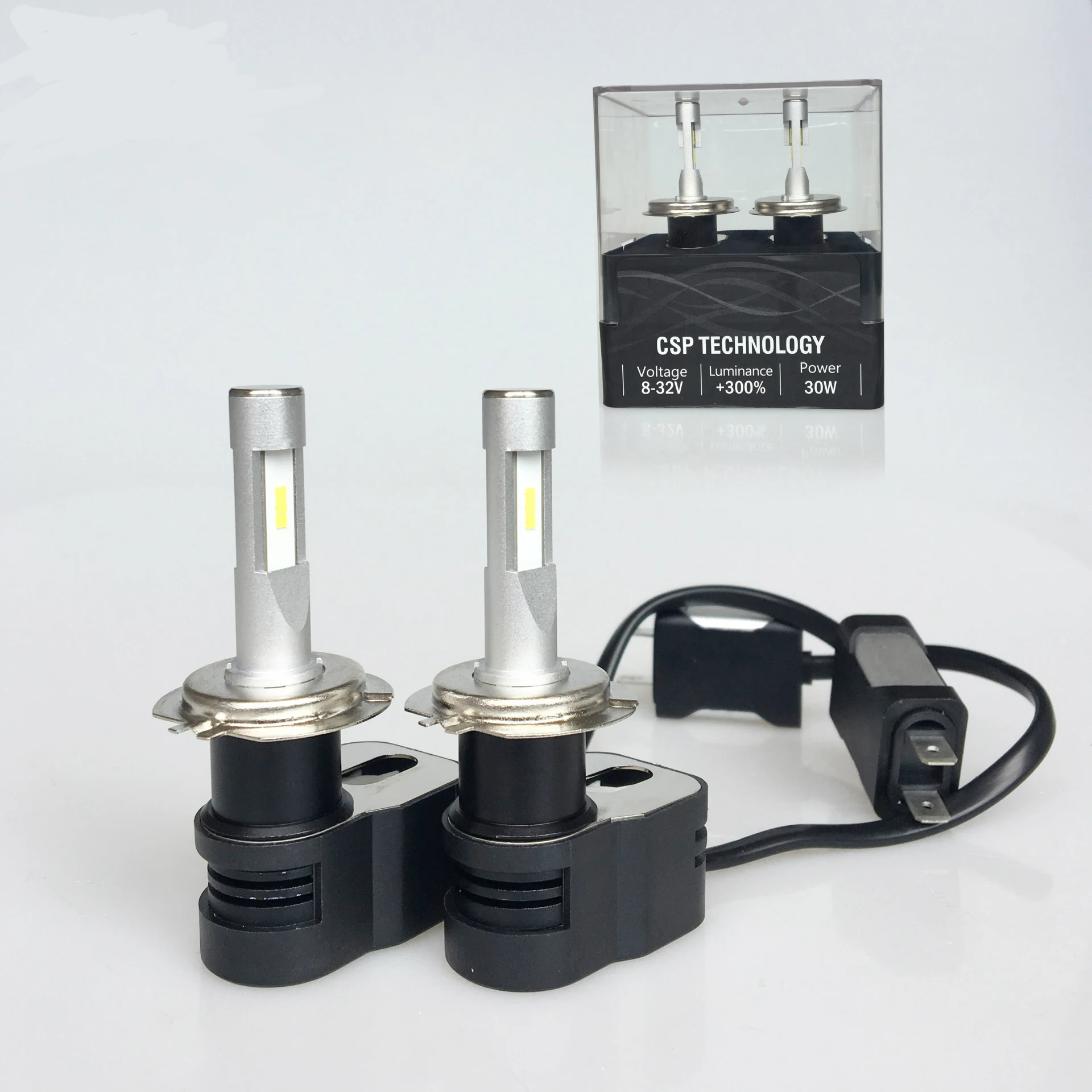 T5 D1 H1 H1 H4 H7 H11 9005  Conversion Kit Canbus High Beam/Low Beam Lights LED Headlight Bulbs of canbus