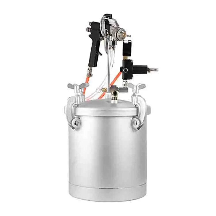 10l Paint Tank 21/2 Gallon Pressure Pot Paint Max 30 Psi Pressure Tank