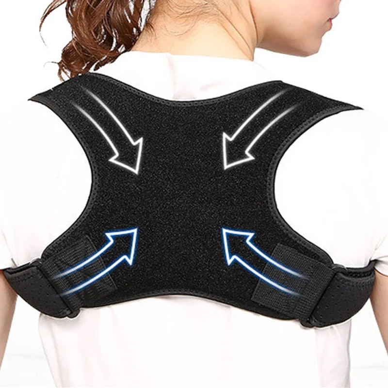 

Next generation hot selling  factory wholesale back posture corrector, Black