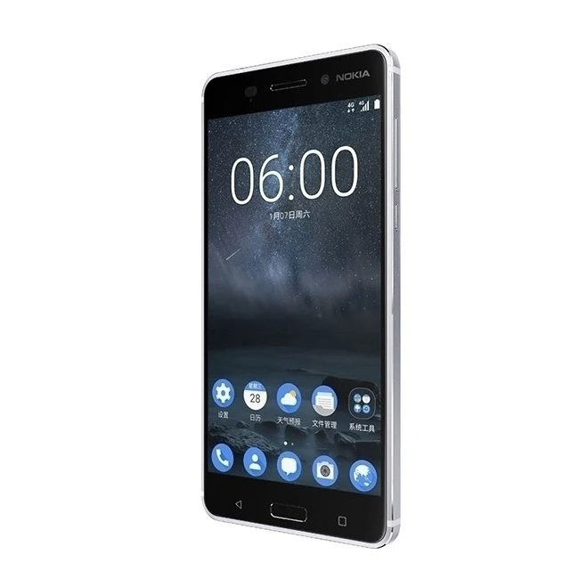 

Used Nokia 6 Android Smartphone Full Screen Dual SIM 4G Black 4+64G Senior Phone Nokia 6 cheap phone nokia mobile phones