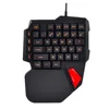 K108 Mini Gaming Keyboard Mechanical One Hand Keyboard PUGB Mobile Game Left Hand for Gaming Keyboard