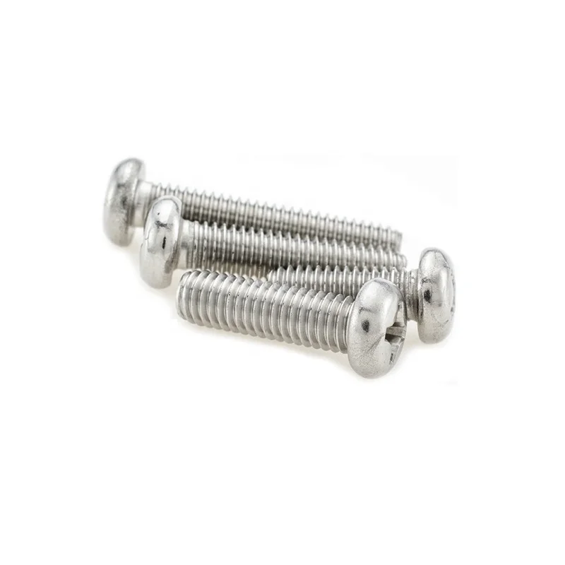 
Customized Stainless Steel Cross Recessed Pan Head Screws M4M6M8M10M12M16M18 