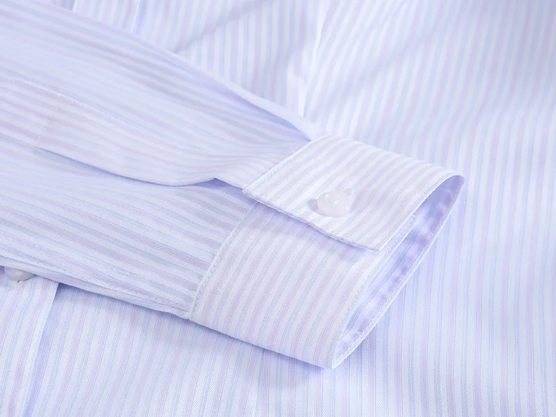 
Cotton Long Sleeve Women Blouses Bank striped design 