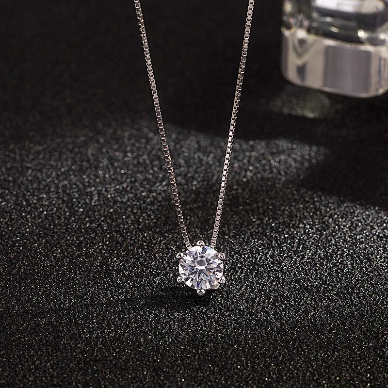 

S925 Diamond Pendant Necklace