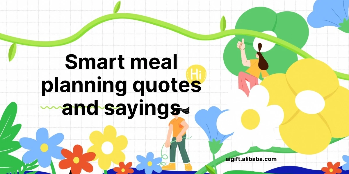 smart meal planning quotes and sayings