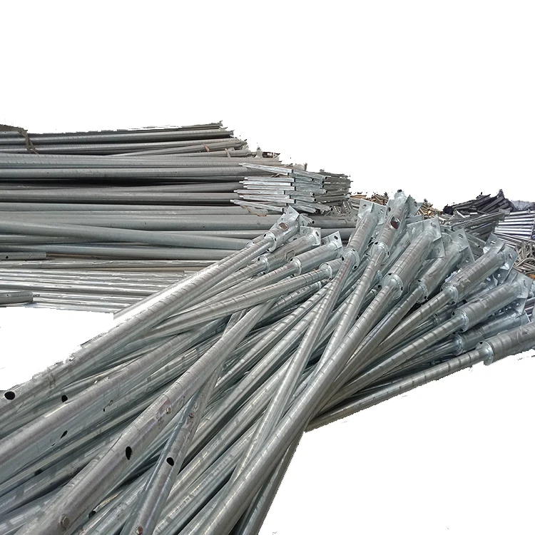 
steel pole manufacturer 6m,7m,8m,9m,10m,11m,12m,13m height Q345 steel LED outdoor well warranty term street lighting pole 