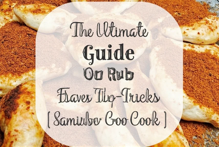 Poultry dry rub on chicken