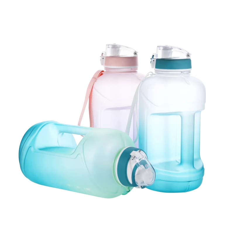 

2.2 Litre Motivational Sports Bottle Leak Proof Drinking Gallon Jug Gym Plastic Water Bottle with Time Marker