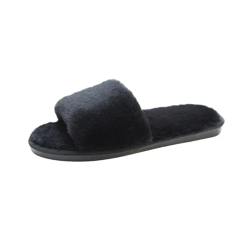 

new ladies Indoor house anti-slip plush warm ladies fancy slippers shoes