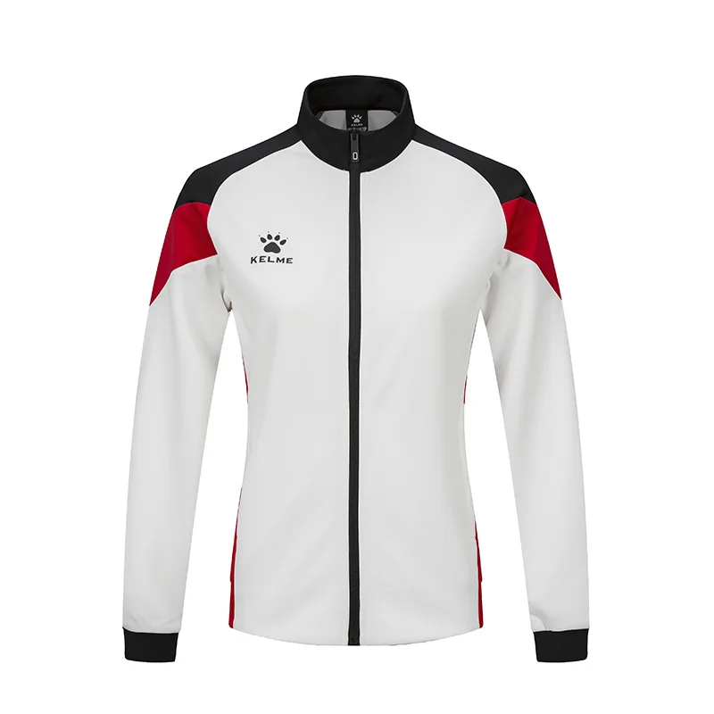

KELME Adult men's soccer training jacket football sports women casual sweatshirt football wear jacket club team soccer training
