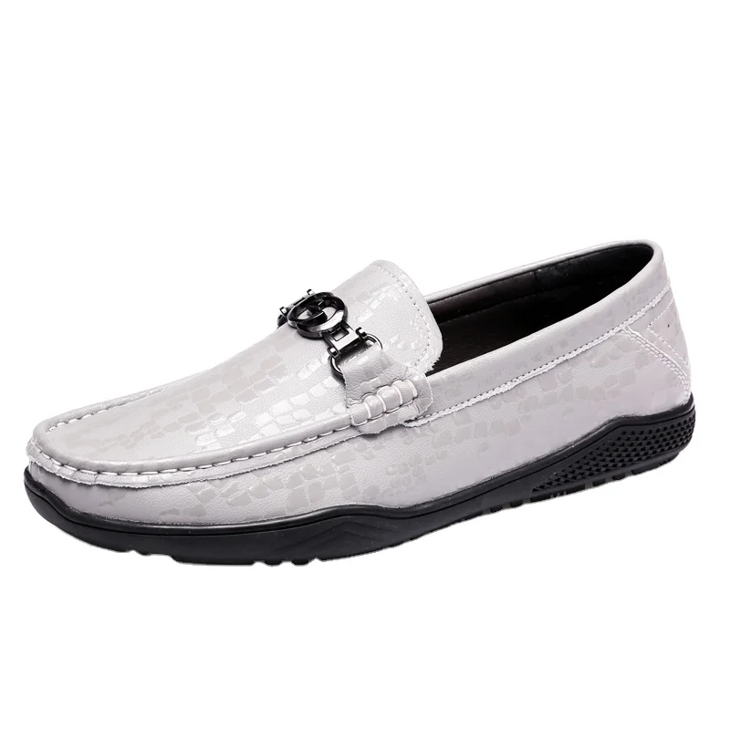 

men's casual shoes New Design Men Loafers Casual driving Leather Shoes, 2 color