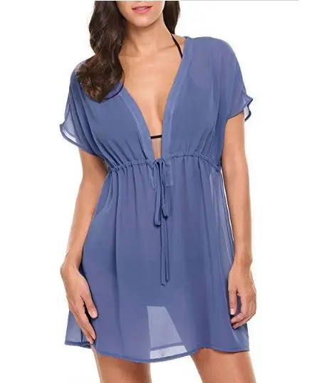 

Chiffon Women Dress Sexy Transparent Tight Dress Ladies Clothes wholesalers