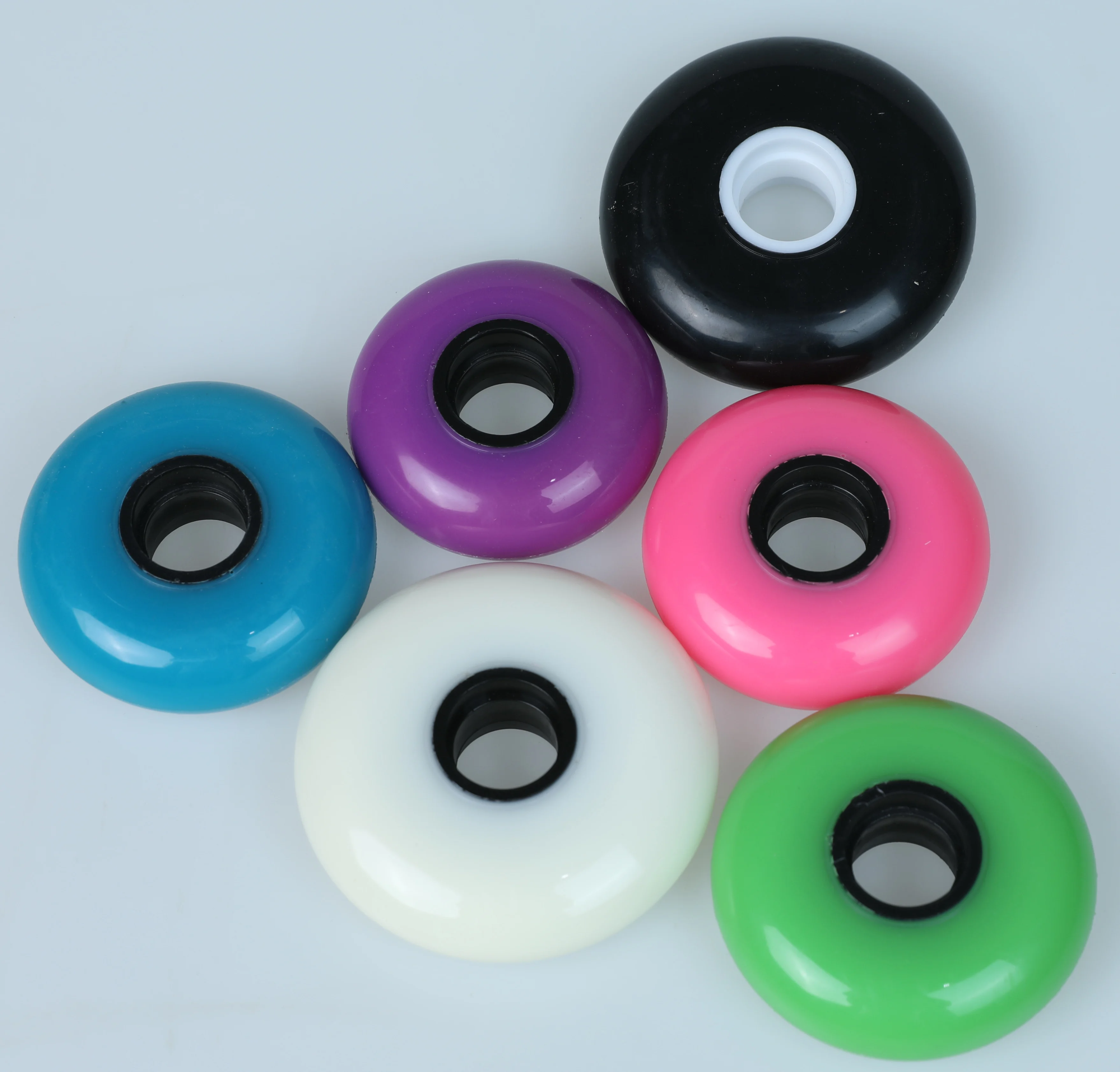 

EACH Skate Wheels PU Roller Skates Wheel Inline Skate Wheels Without Bearings 80mm Wholesale 64mm 68mm 72mm For Hockey