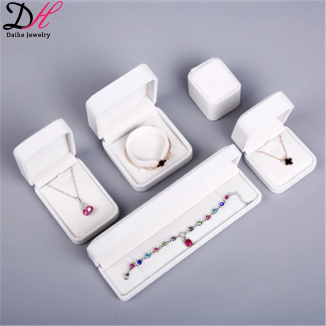 

Wholesale high-end necklace jewelry box, Mix colors