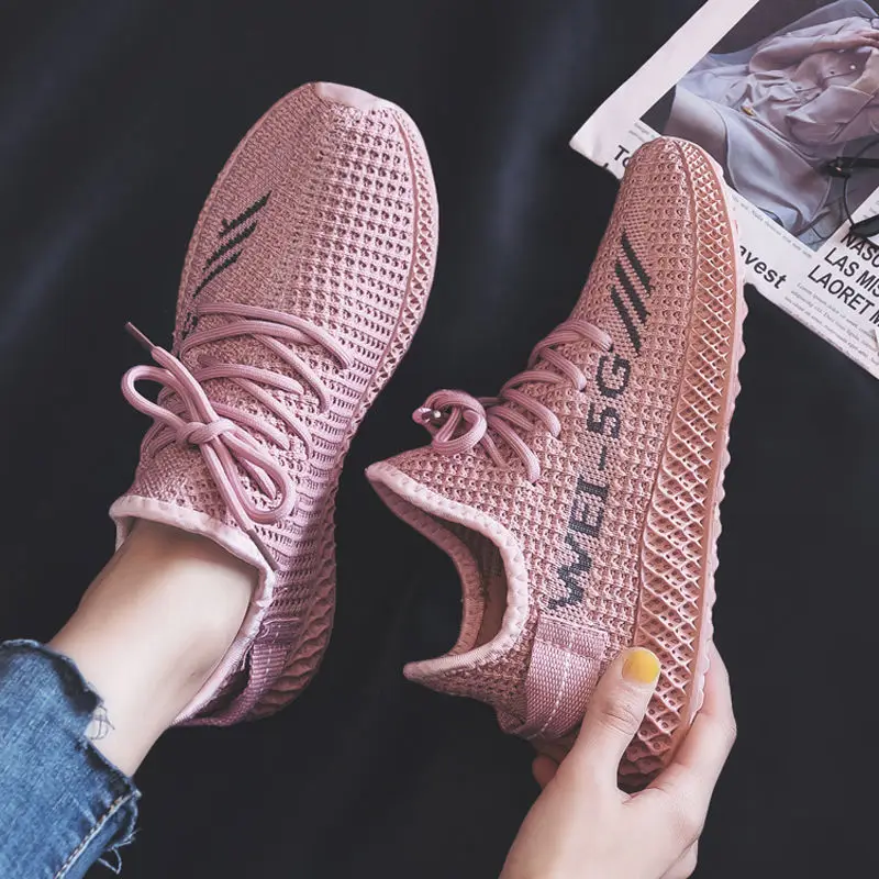 

2021 new arrival Fashion Clunky Sneakers for Women Walking Shoes sports shoes Non Slip Lace Up Wide Width Breathable shoes, Picture