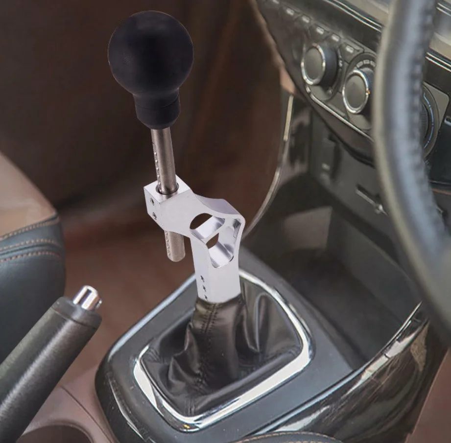 Aluminium Car Auto Shift Knob Extender Extension Adjustable Lever Gear Shifter 